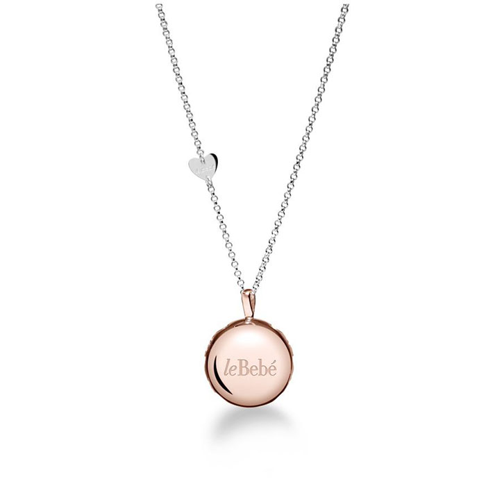 Gioiello lebebe ciondoli - Ciondolo Suonamore in argento placcato oro rosa