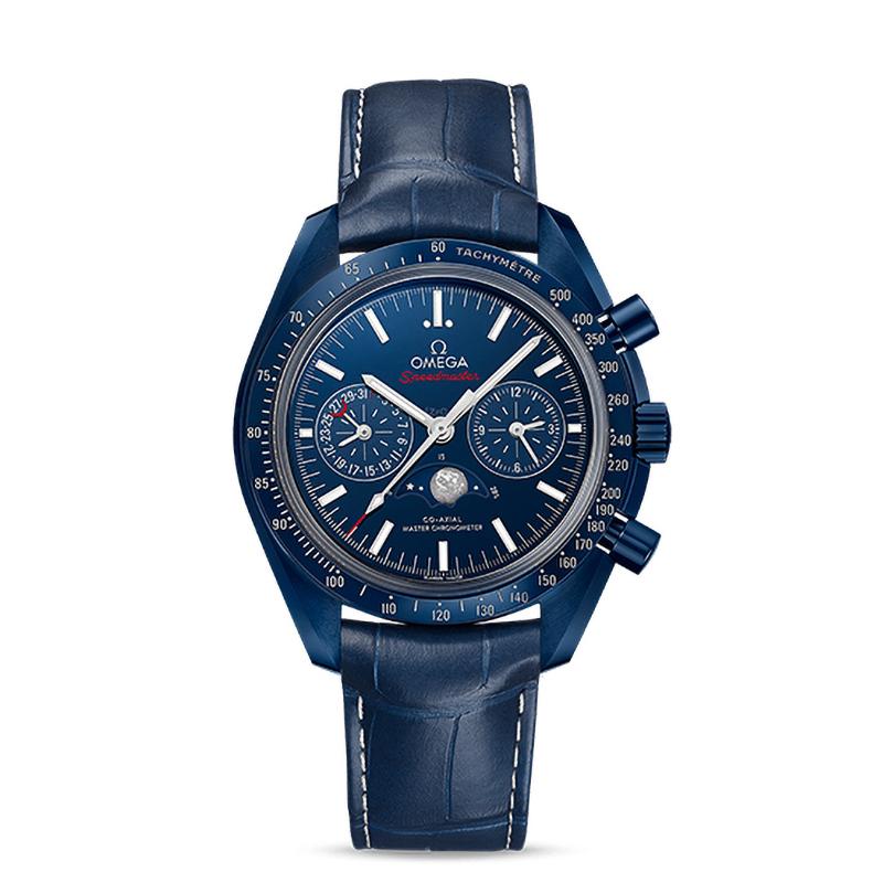 Orologio omega speedmaster - MOONWATCH OMEGA CO-AXIAL MASTER CHRONOMETER MOONPHASE CHRONOGRAPH 44,25 MM BLUE SIDE OF THE MOON