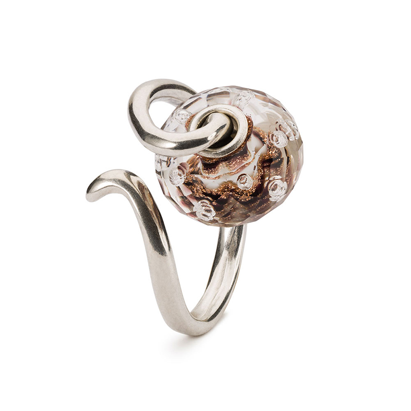 Gioiello trollbeads anelli - ANELLO PENNELLATA DI FANTASIA TROLLBEADS