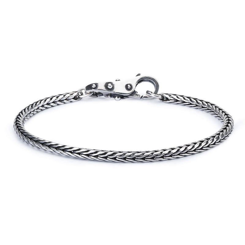 Gioiello trollbeads bracciali - BRACCIALE IN ARGENTO CON CHIUSURA SAGGEZZA TROLLBEADS