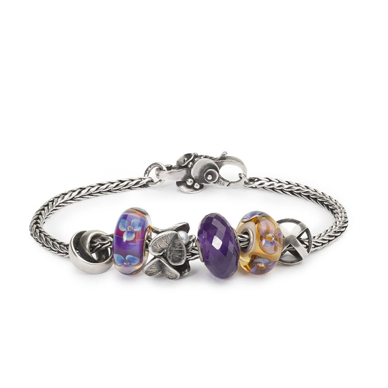 Gioiello trollbeads bracciali - IL BRACCIALE DI FEBBRAIO TROLLBEADS
